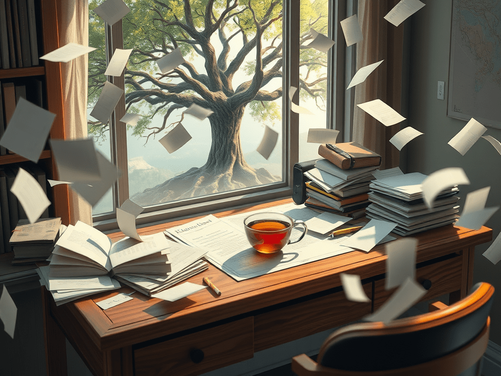A Poetic Moment Pondering How to Dissolve Task Overwhelm for Better Focus and Mental&nbsp;Ease