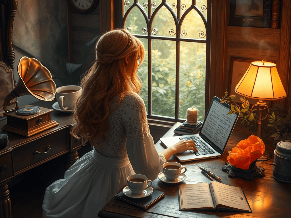 A Poetic Moment Contemplating how Music can Enhances Ones&nbsp;Writing